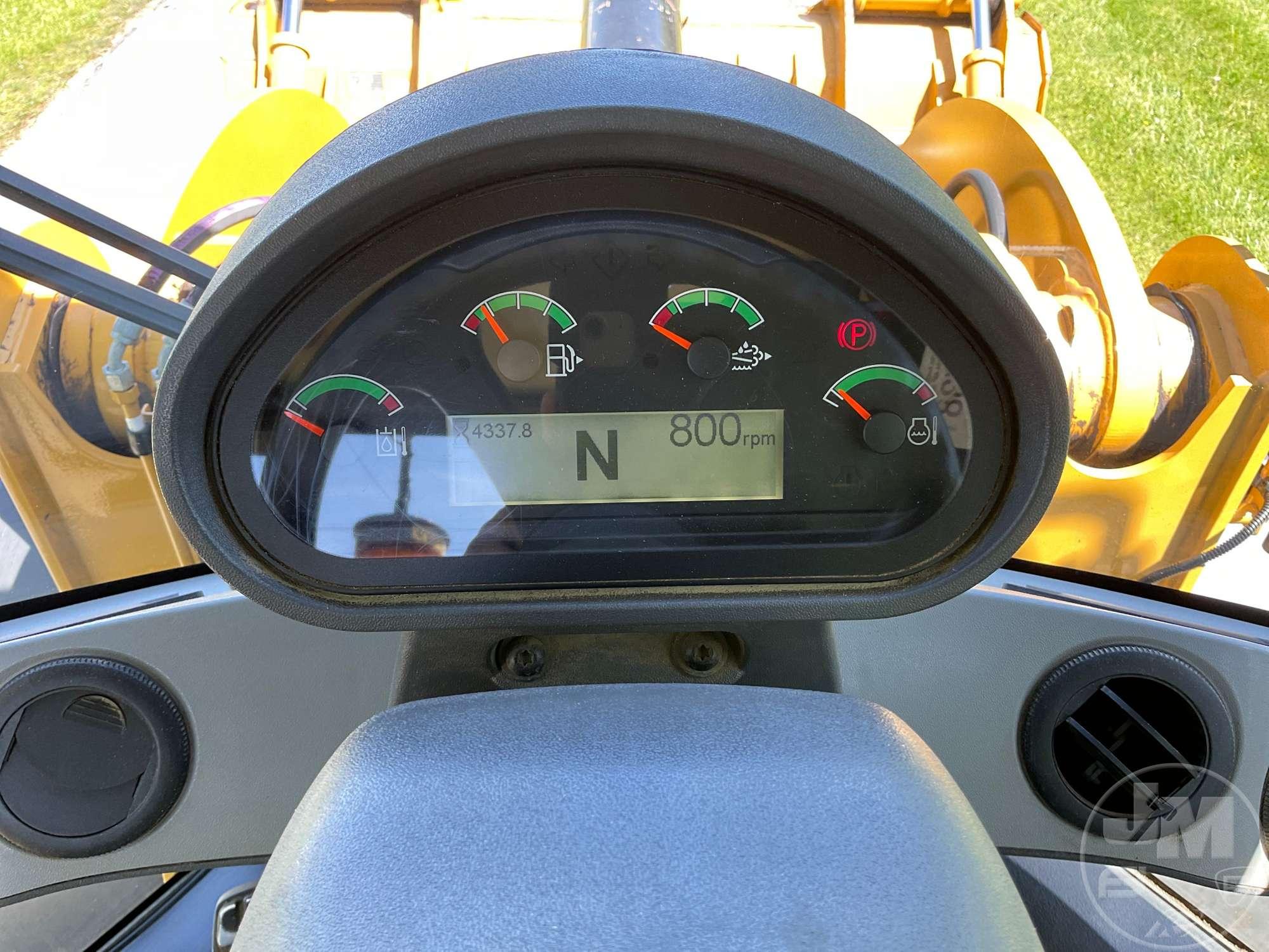 2018 CATERPILLAR 938M WHEEL LOADER SN: 0938MTJ3R05589