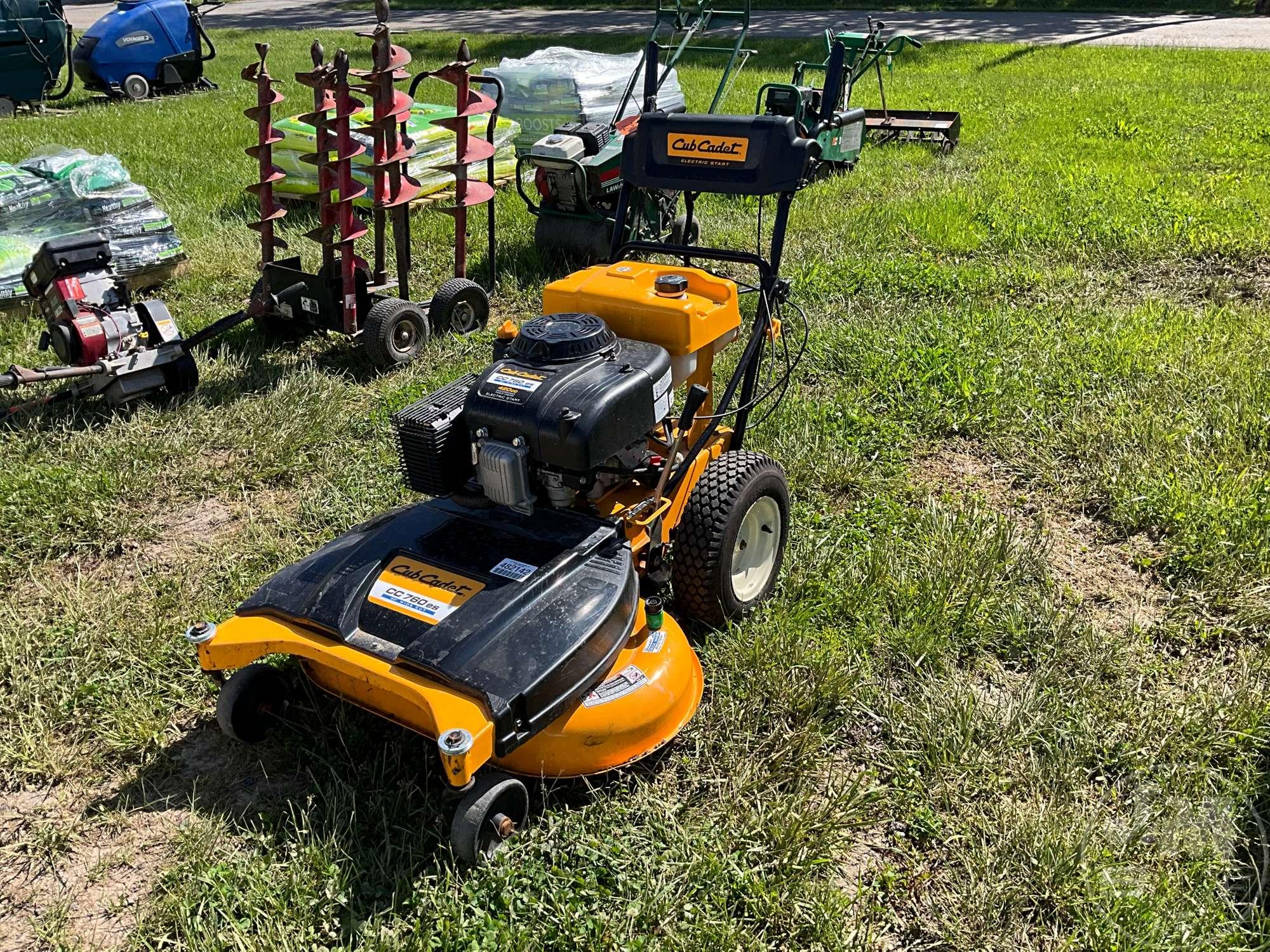 CUB CADET CC760ES WALK BEHIND SN: 1L025K60069