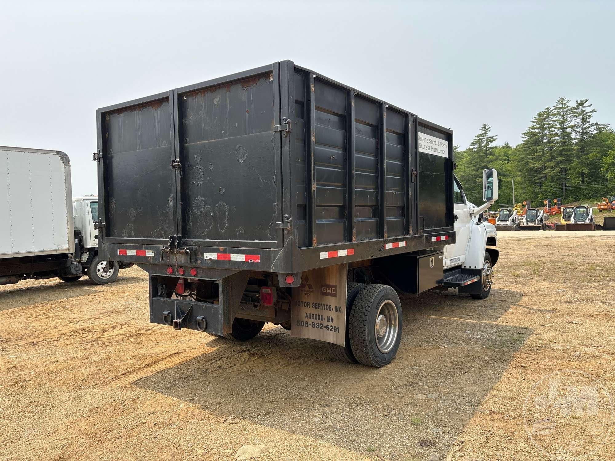2003 GMC C4500 SINGLE AXLE DUMP TRUCK VIN: 1GDC4E1143F503596