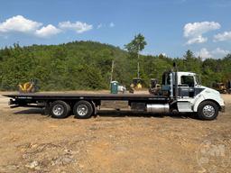2007 KENWORTH T300 TANDEM AXLE ROLLBACK TRUCK VIN: 2NKMLD9XX7M208933