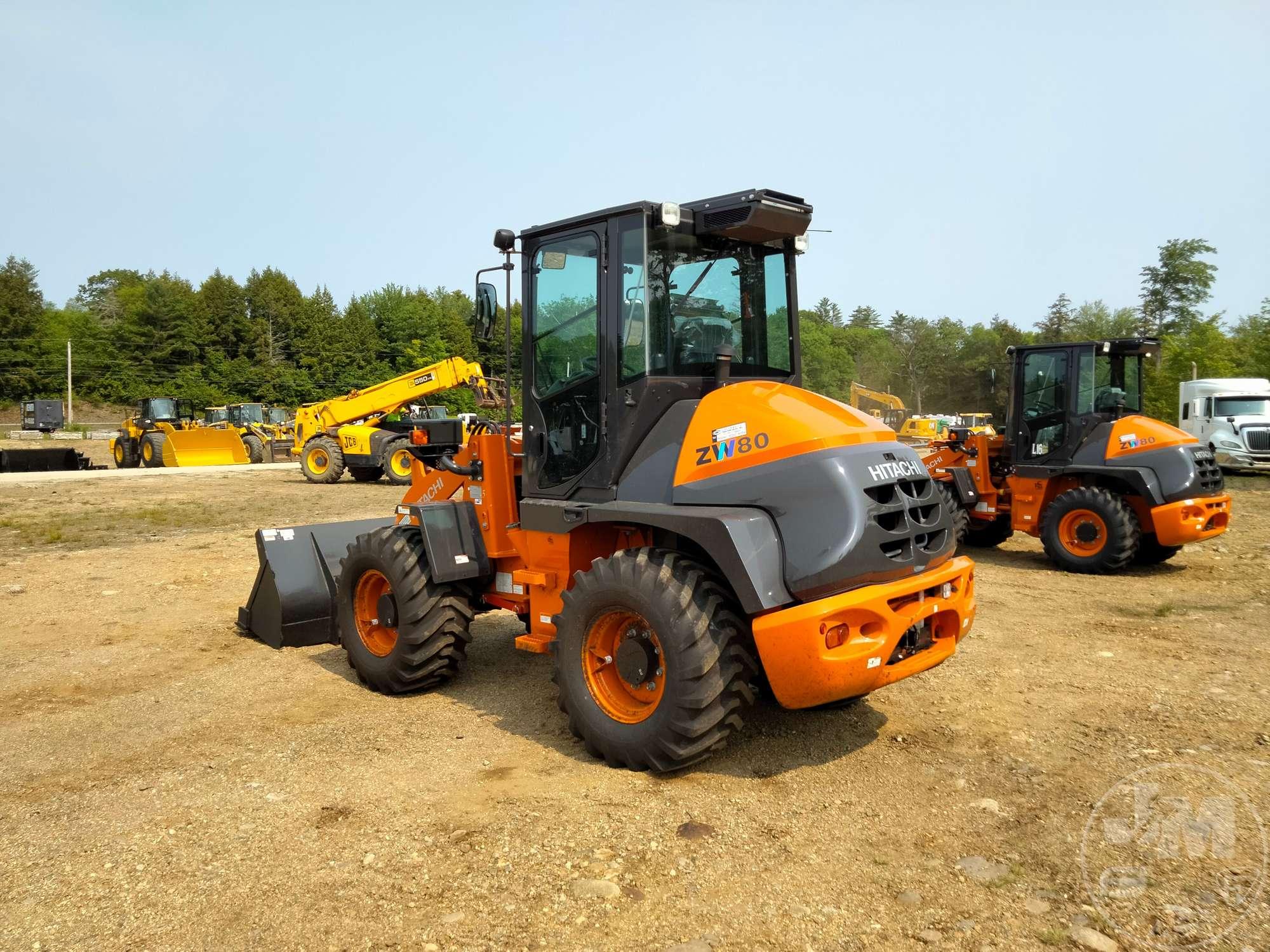 2024 HITACHI ZW80-5B WHEEL LOADER SN: RYUNCH60T00006457