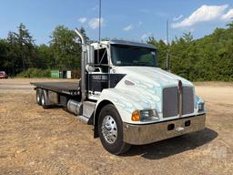 2007 KENWORTH T300 TANDEM AXLE ROLLBACK TRUCK VIN: 2NKMLD9XX7M208933
