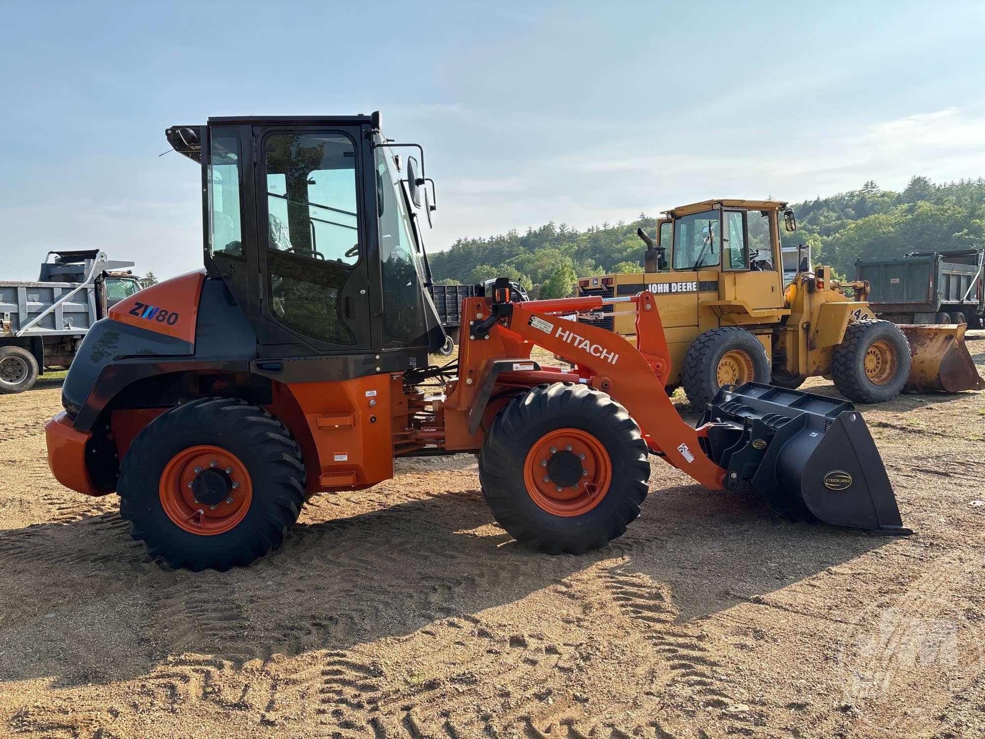 2024 HITACHI ZW80-5B WHEEL LOADER SN: RYUNCH60E00006519