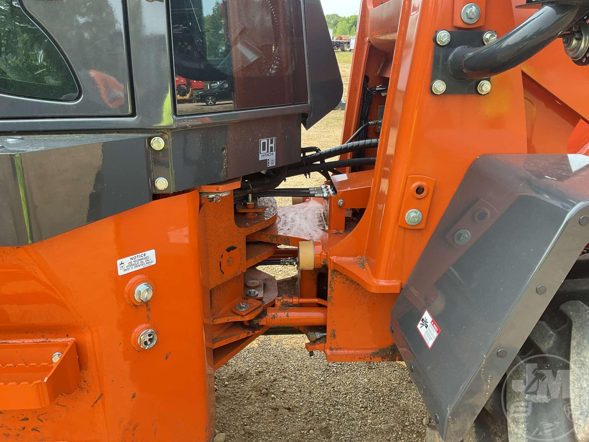 2024 HITACHI ZW80-5B WHEEL LOADER SN: RYUNCH60T00006457