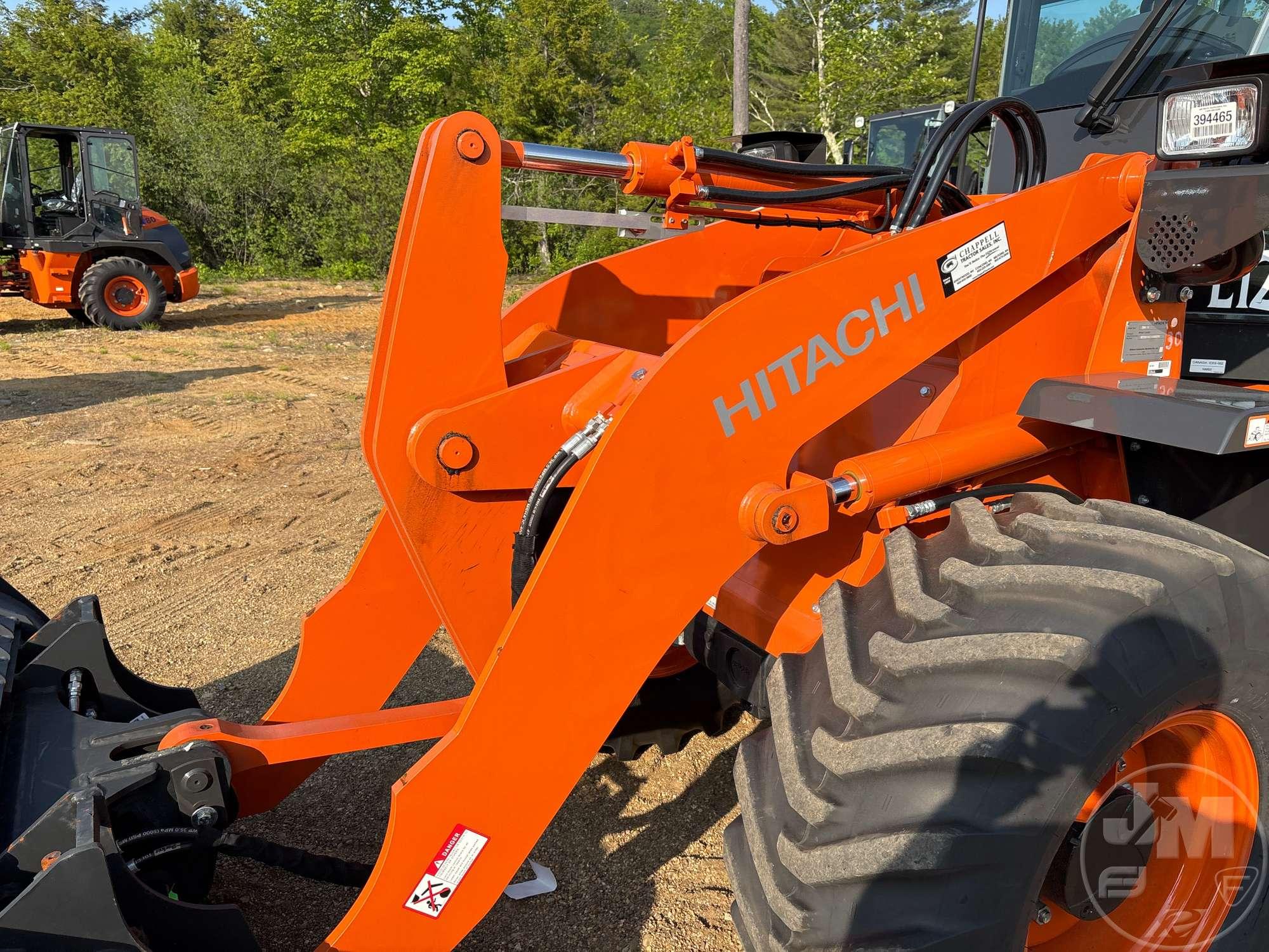 2024 HITACHI ZW80-5B WHEEL LOADER SN: RYUNCH60E00006519