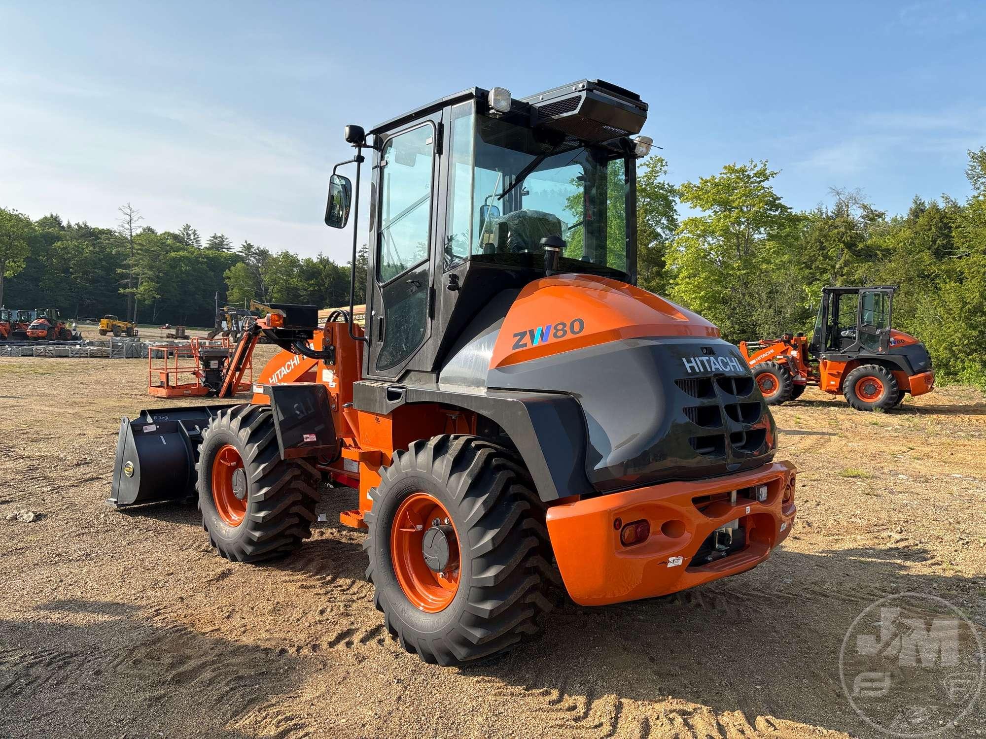 2024 HITACHI ZW80-5B WHEEL LOADER SN: RYUNCH60E00006519