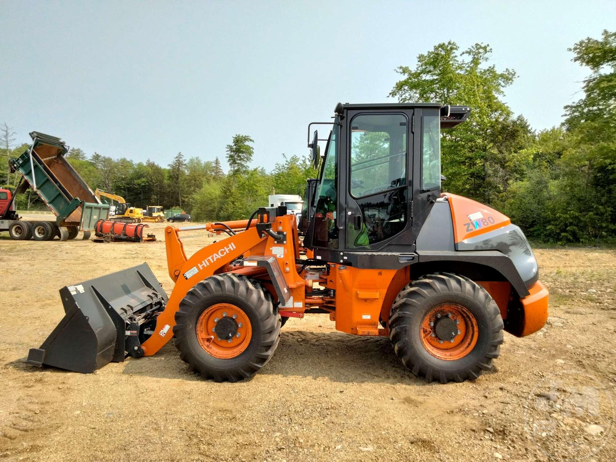2024 HITACHI ZW80-5B WHEEL LOADER SN: RYUNCH60T00006457