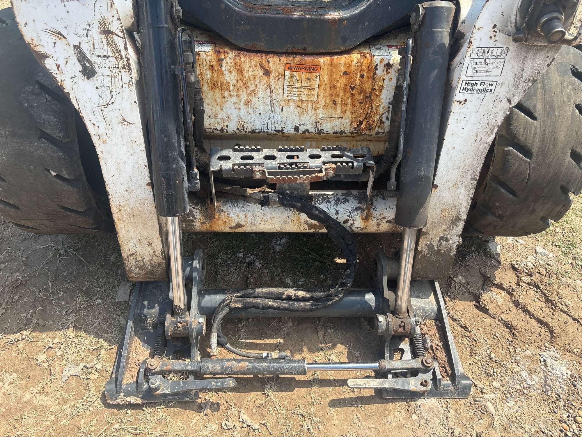 2018 BOBCAT S650 SKID STEER LOADER SN: ALJ823128