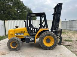 2012 JCB 940 8000 LB 4X4 ROUGH TERRAIN FORKLIFT SN: JCB94004E01483708