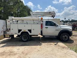 2017 RAM 5500 4X4  BUCKET TRUCK ETI ETC37IH VIN: 3C7WRNALXHG727775