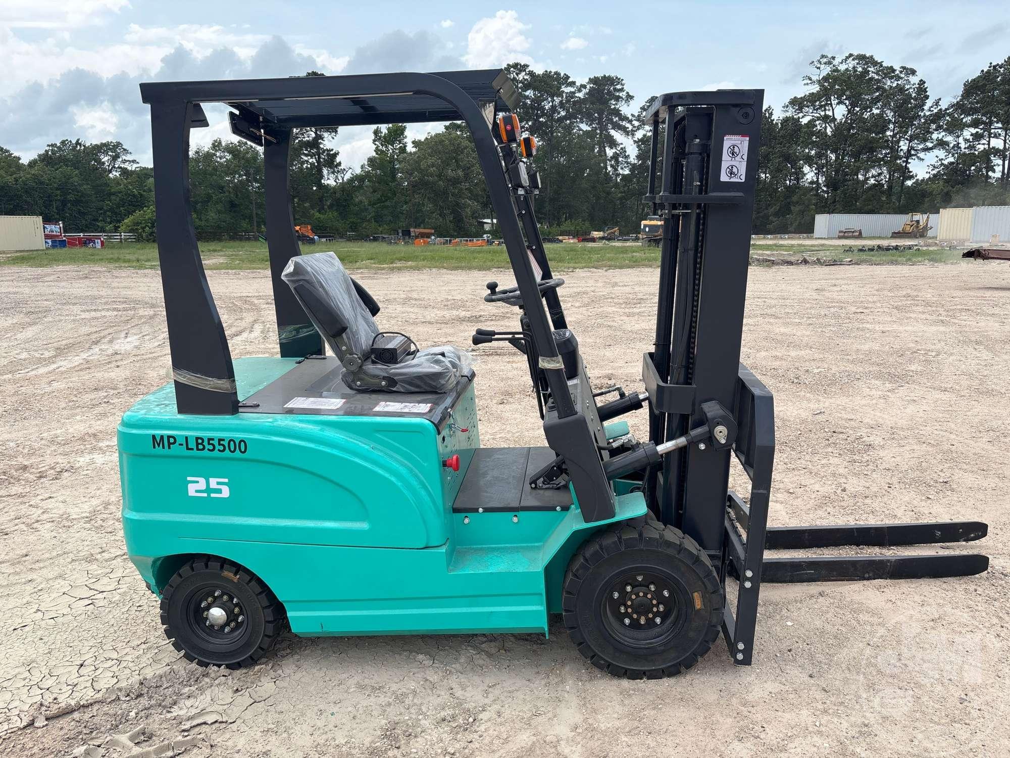 UNUSED 2024 MACHPRO MP-LB5500 4500 LB ELECTRIC FORKLIFT