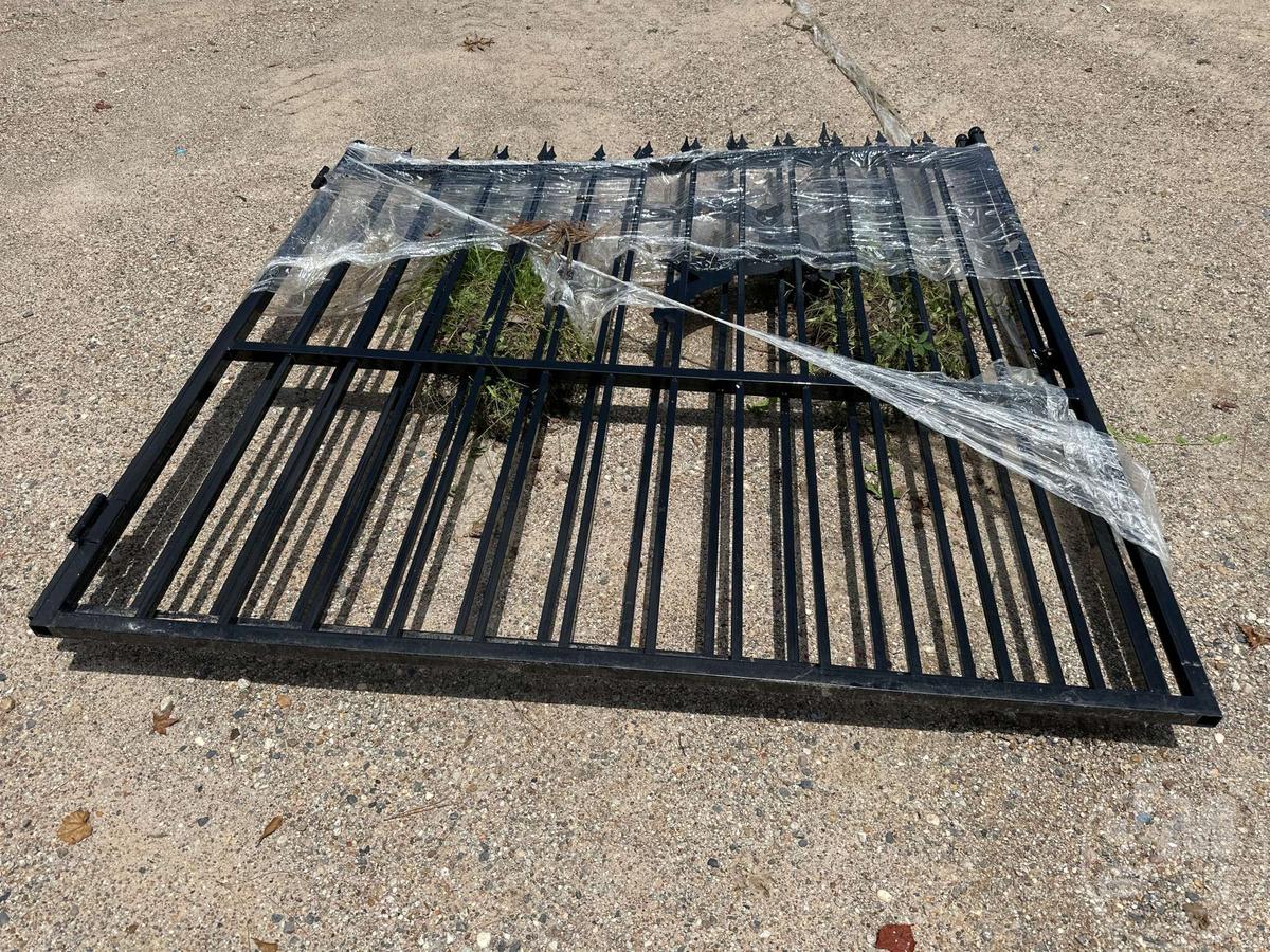UNUSED SKLP 14 FT BI-PARTING WROUGHT IRON GATE