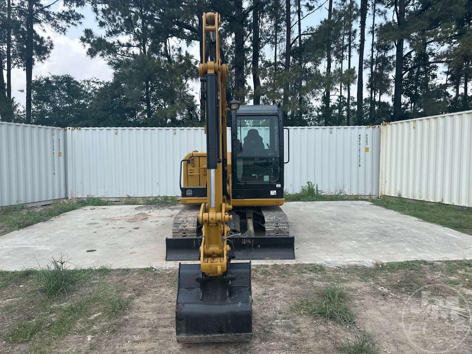 2018 CATERPILLAR 305.5E2 MINI EXCAVATOR SN: CAT3055EVWE204697