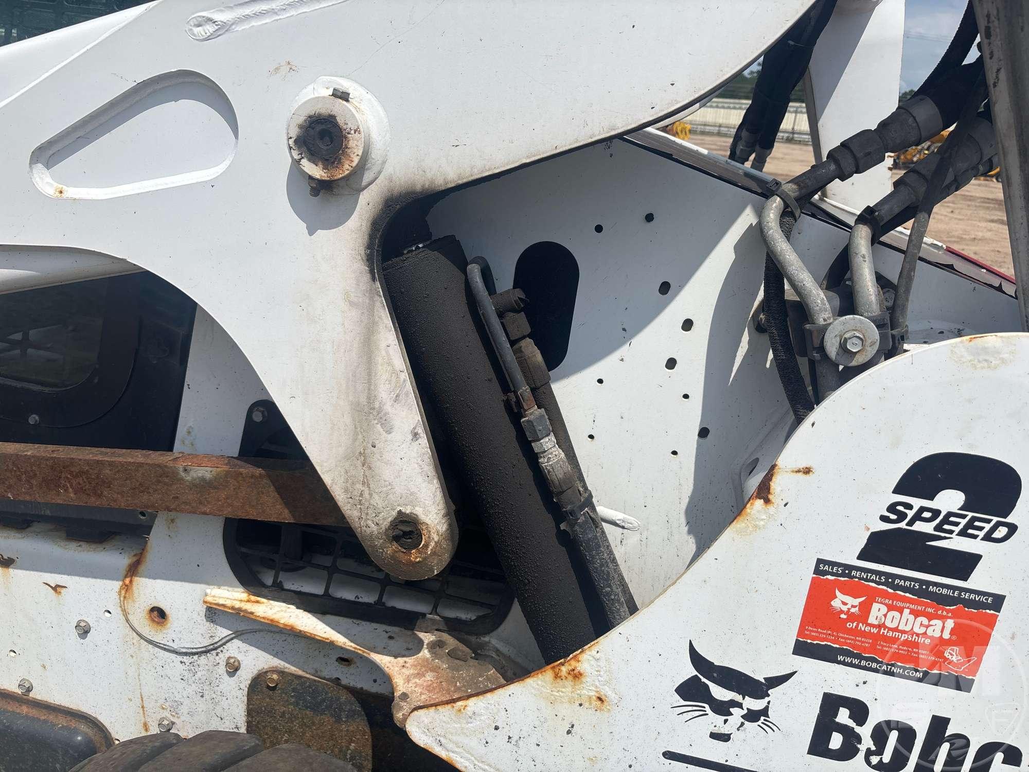 2018 BOBCAT S650 SKID STEER LOADER SN: ALJ823128