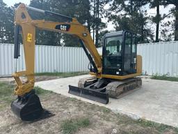 2018 CATERPILLAR 305.5E2 MINI EXCAVATOR SN: CAT3055EVWE204697