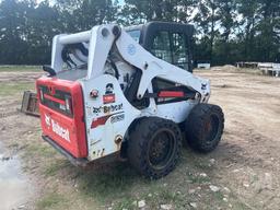 2018 BOBCAT S650 SKID STEER LOADER SN: ALJ823128