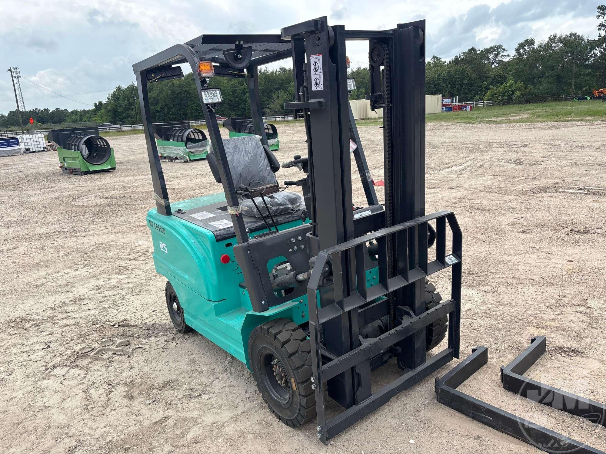 UNUSED 2024 MACHPRO MP-LB5500 4500 LB ELECTRIC FORKLIFT