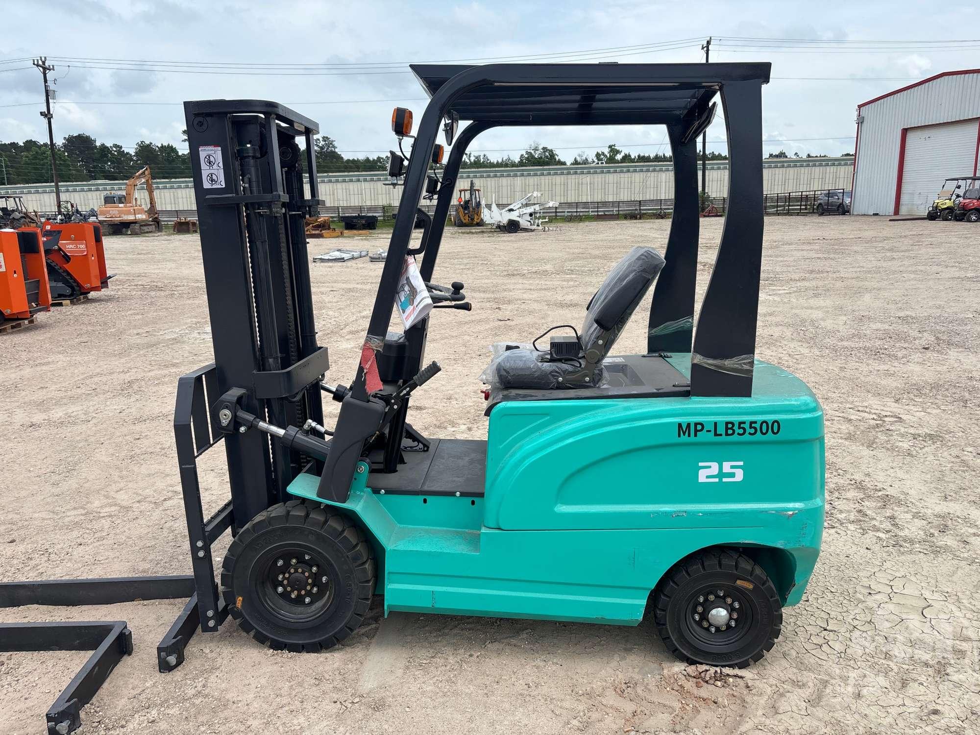 UNUSED 2024 MACHPRO MP-LB5500 4500 LB ELECTRIC FORKLIFT