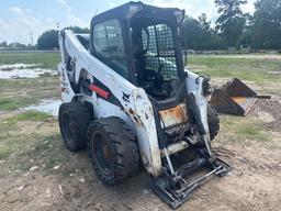 2018 BOBCAT S650 SKID STEER LOADER SN: ALJ823128