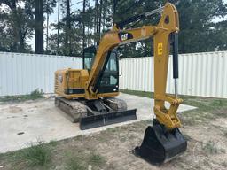 2018 CATERPILLAR 305.5E2 MINI EXCAVATOR SN: CAT3055EVWE204697