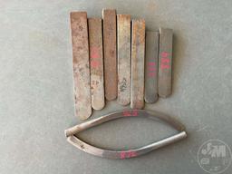 (9) ASSORTED WEDGES
