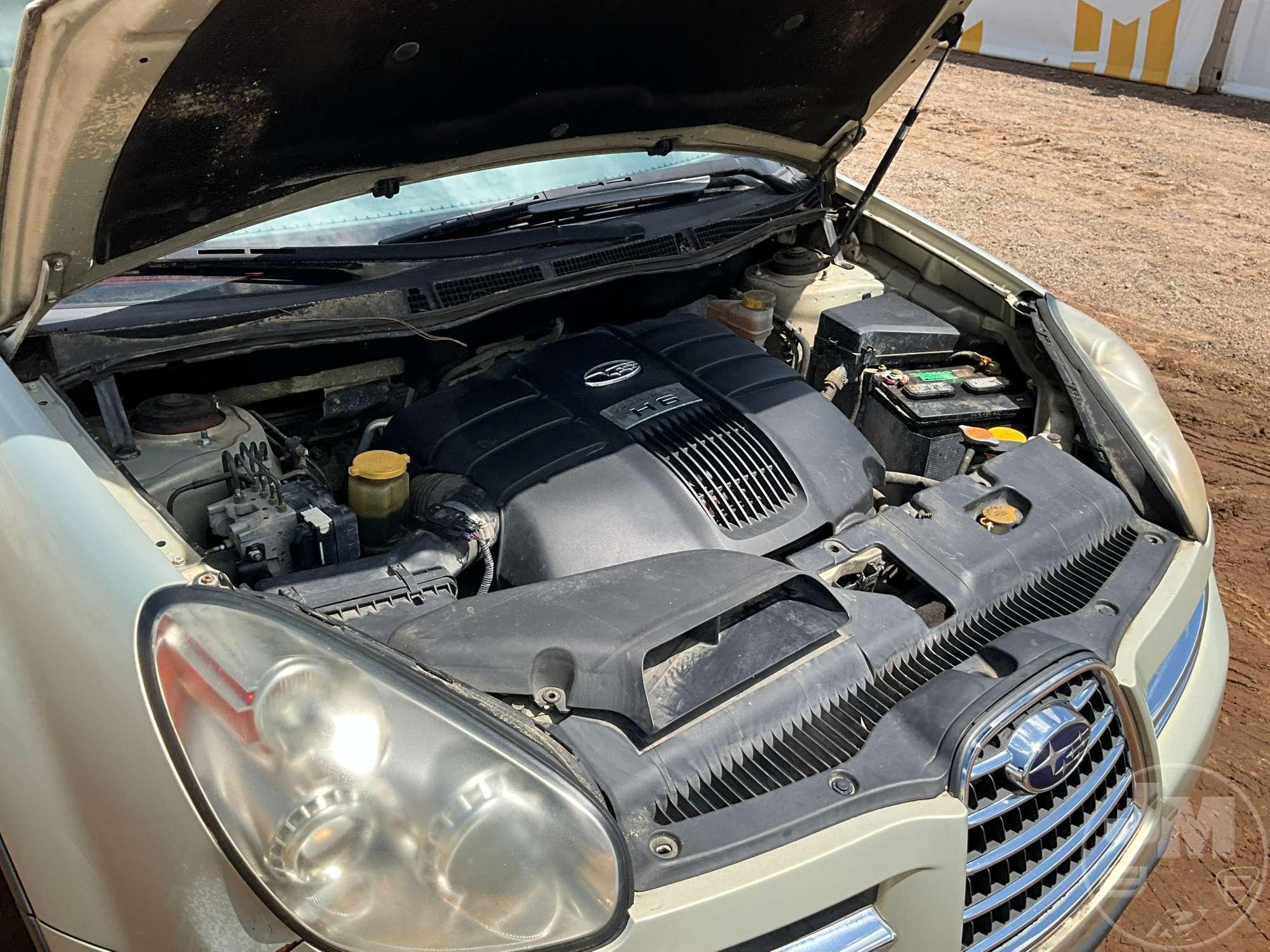 2006 SUBARU B9 TRIBECA VIN: 4S4WX86C564407993