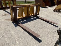 2015 CAT 399-4966 ... SN: 7PW03782 953 TRACK TYPE LOADER FORK PIN ON 72"