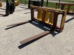 2015 CAT 399-4966 ... SN: 7PW03782 953 TRACK TYPE LOADER FORK PIN ON 72"