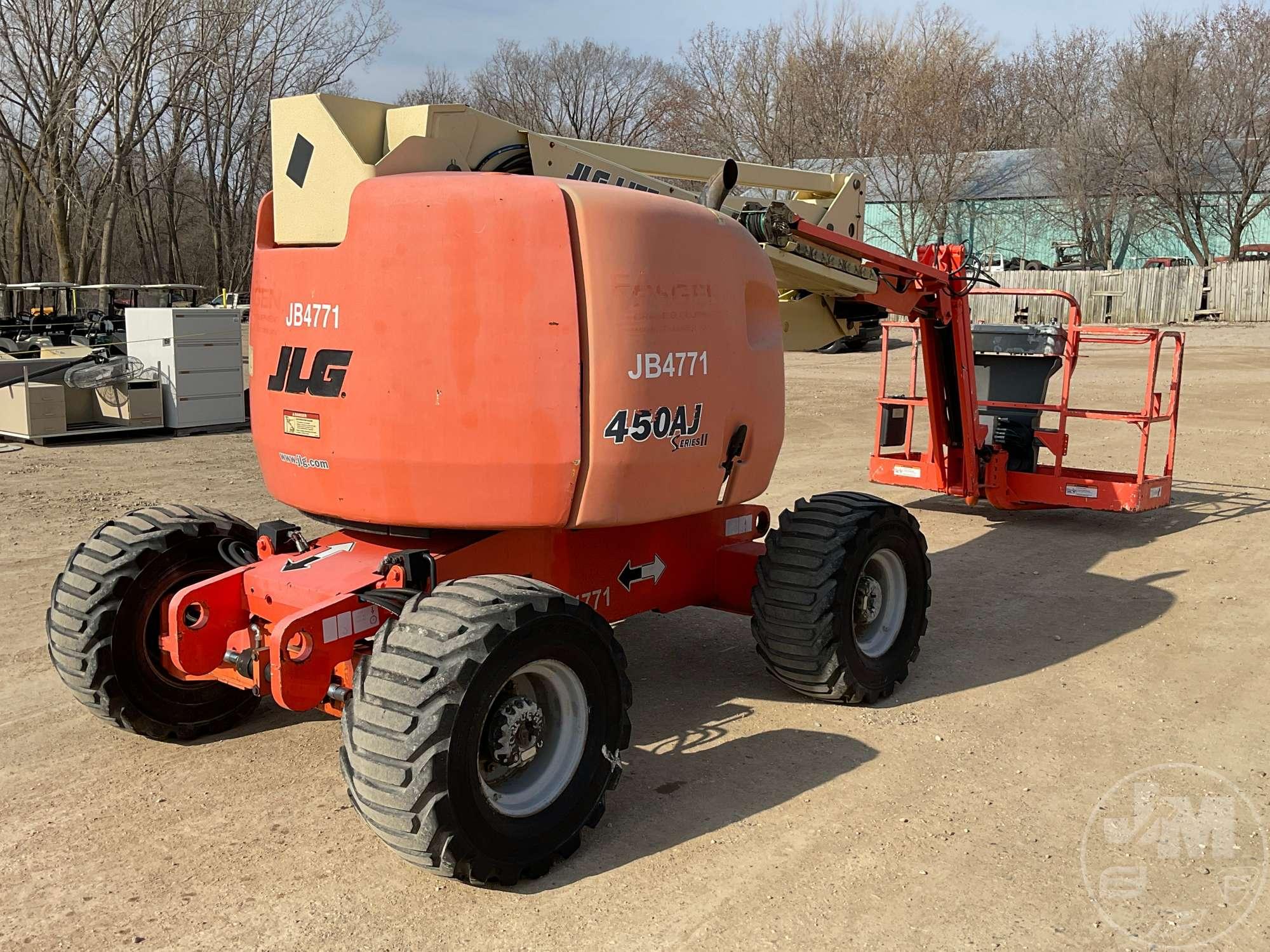 JLG 450AJSII 4X4 ARTICULATED BOOM LIFT