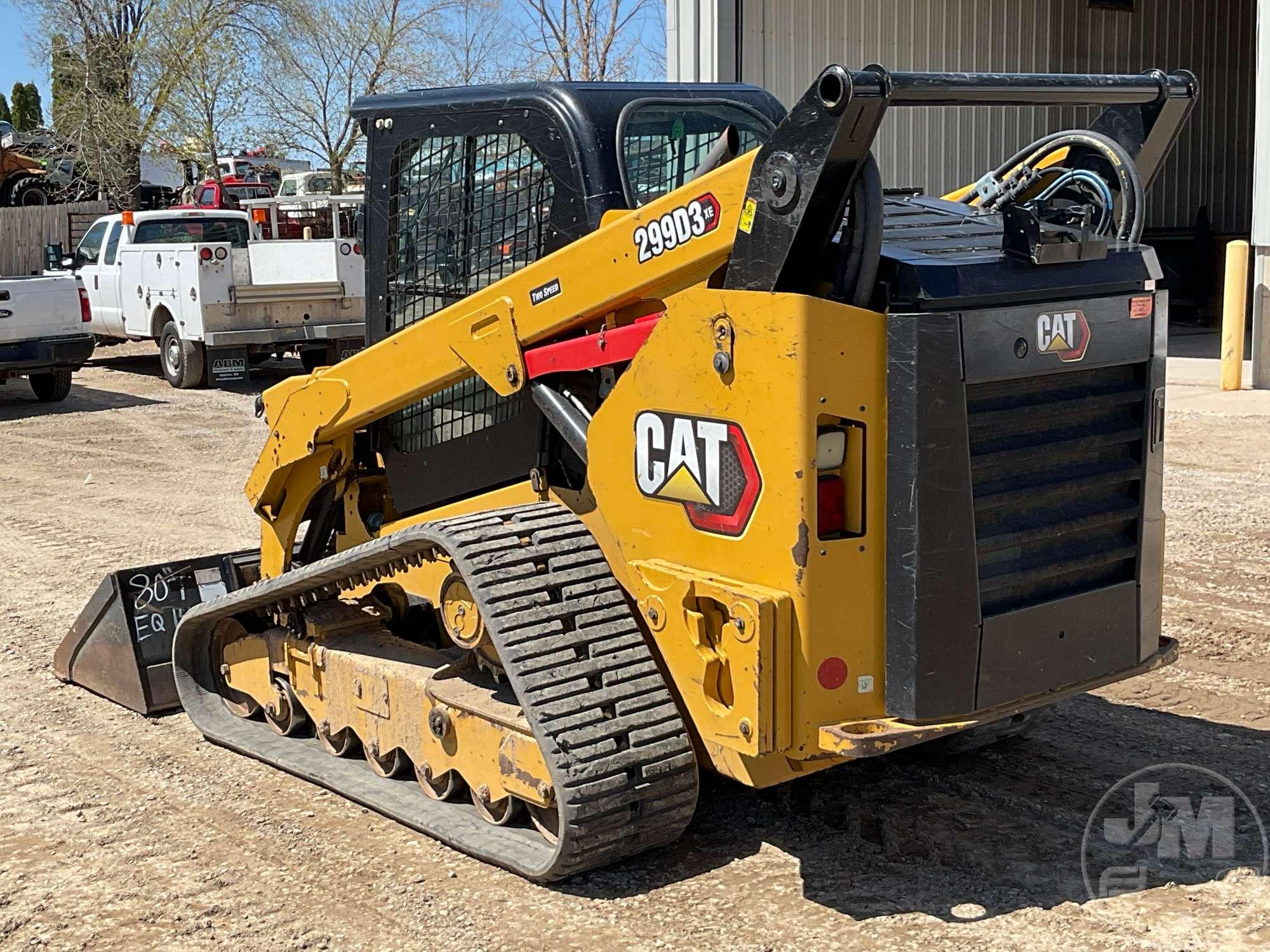 2020 CATERPILLAR 299D3 XE MULTI TERRAIN LOADER SN: BX901136