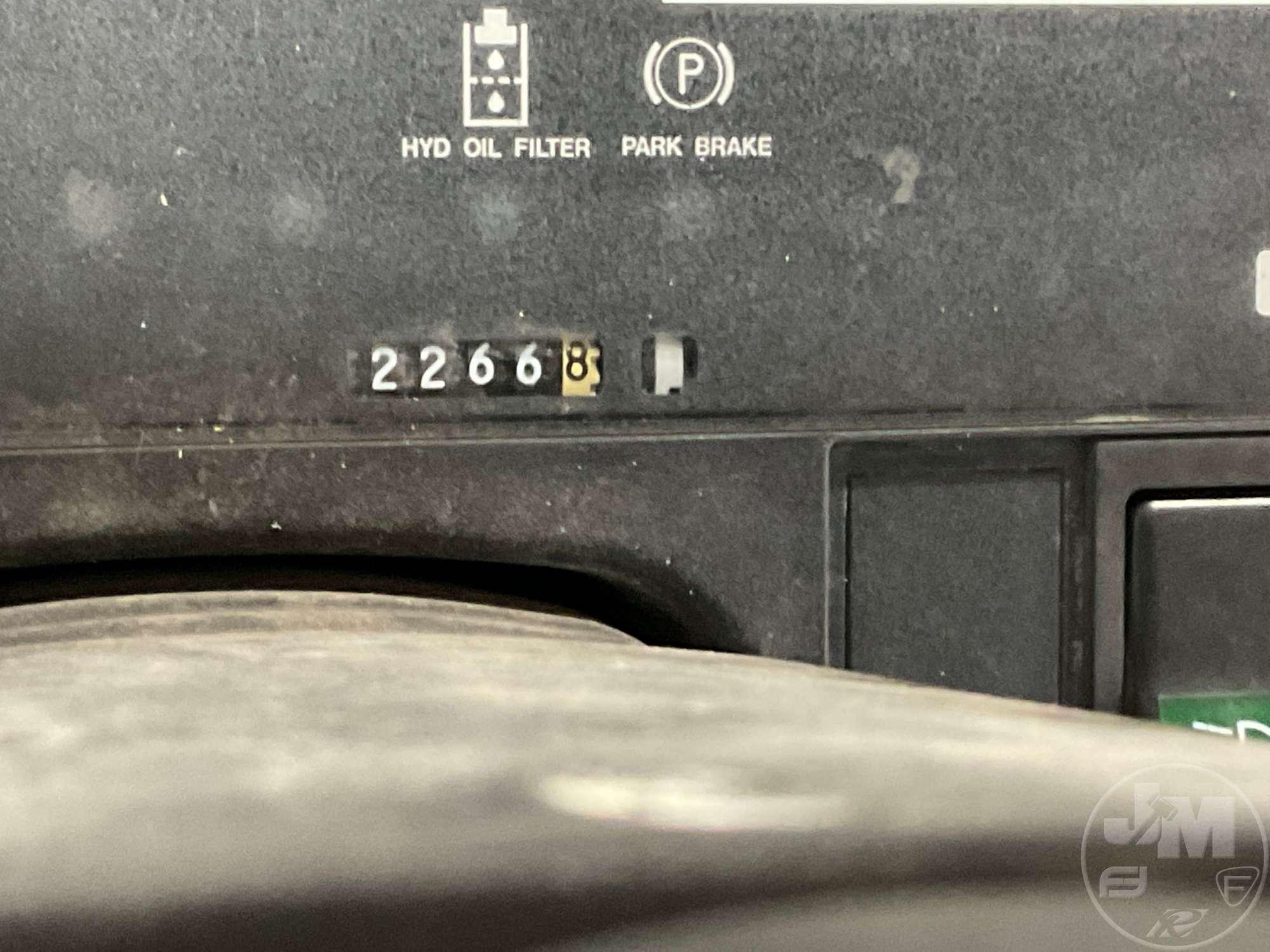 CLARK CGP20 CUSHION TIRE FORKLIFT SN: P365L-0722-9527FB