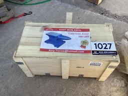 200LB CAST IRON ANVIL