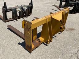 2015 CAT 399-4966 ... SN: 7PW03782 953 TRACK TYPE LOADER FORK PIN ON 72"