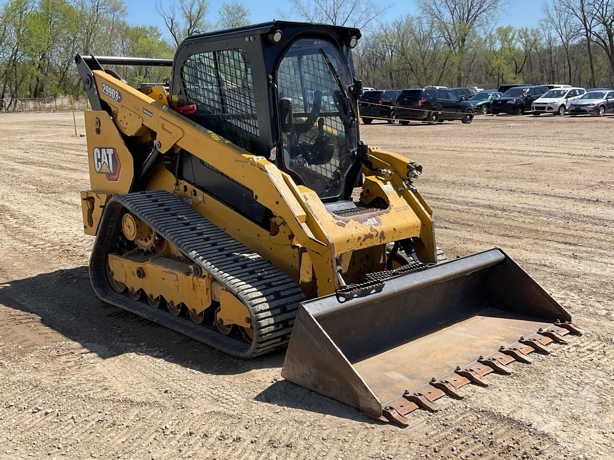 2020 CATERPILLAR 299D3 XE MULTI TERRAIN LOADER SN: BX901136