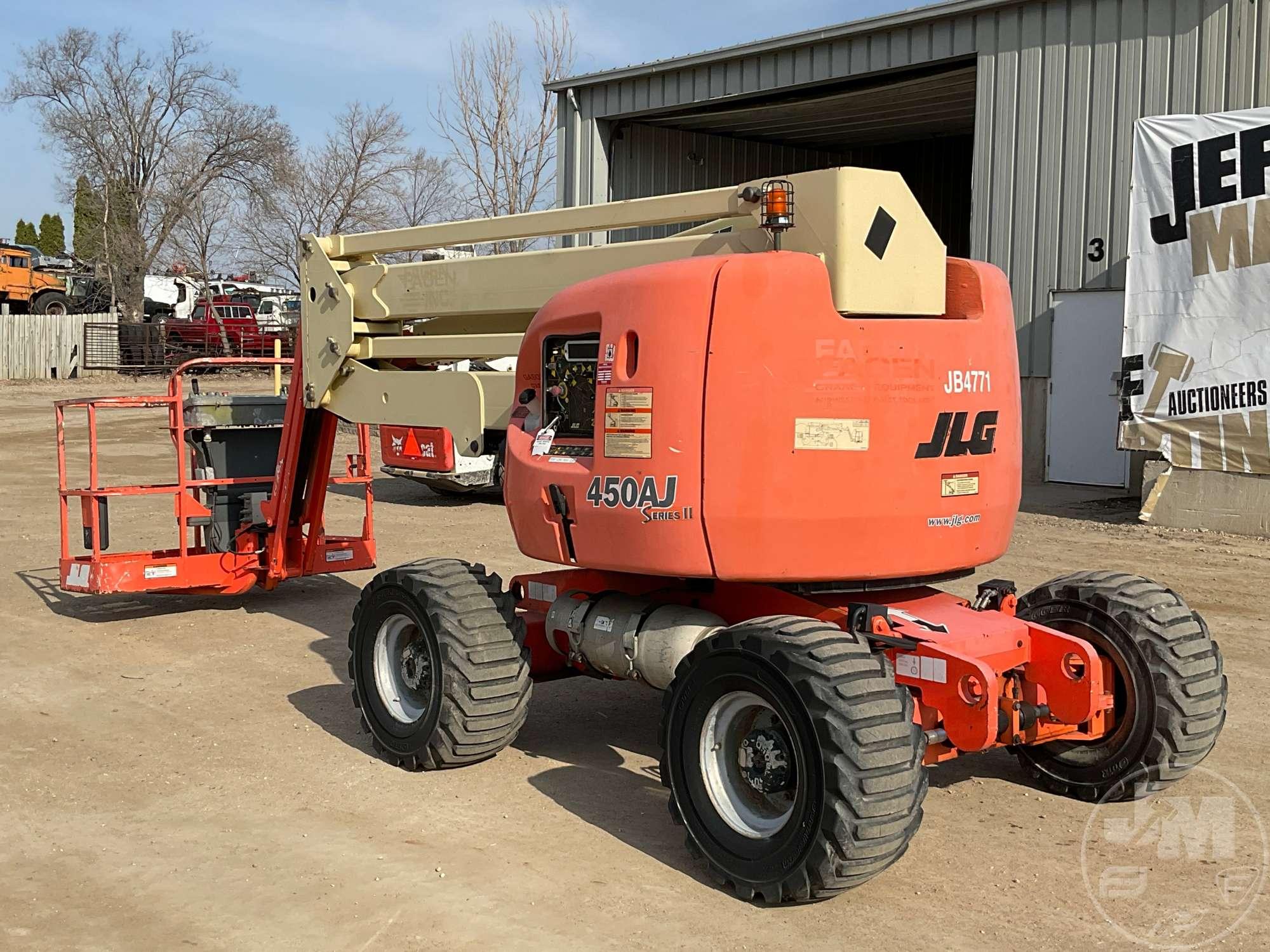 JLG 450AJSII 4X4 ARTICULATED BOOM LIFT
