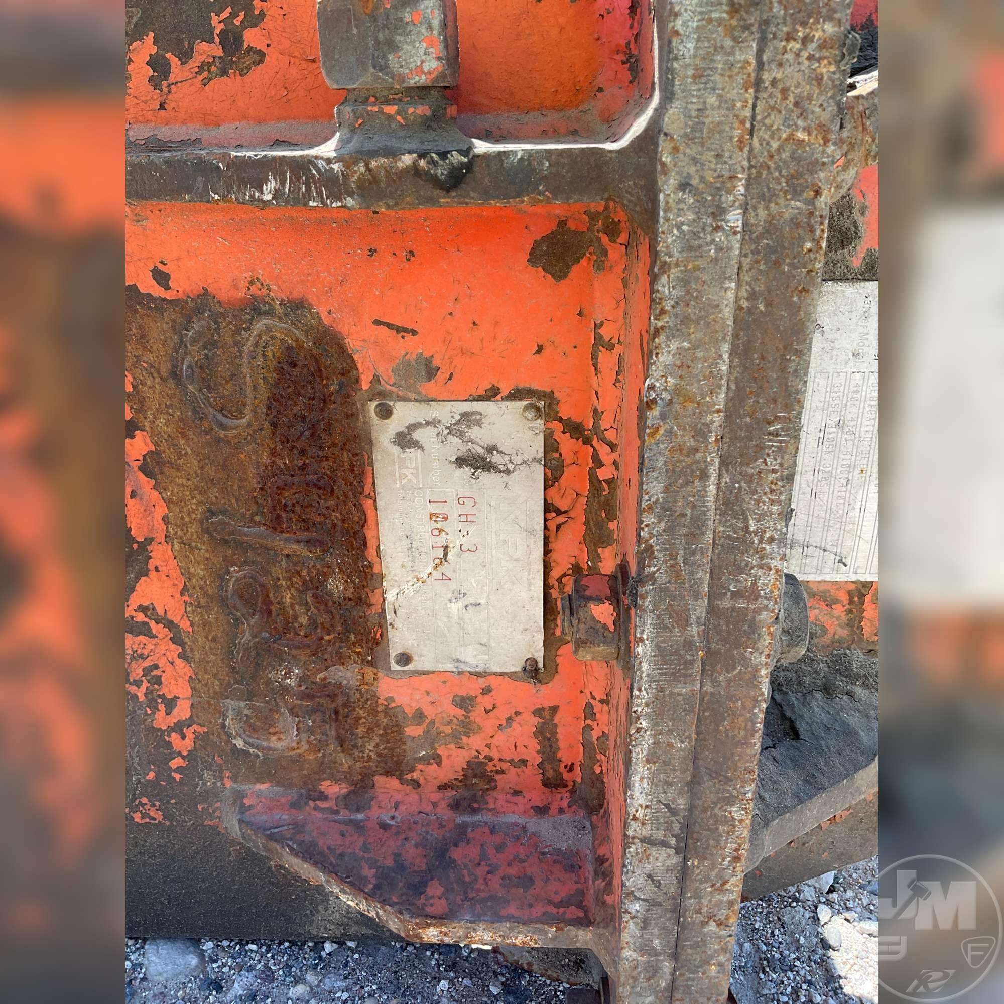 2013 NPK GH3 HYDRAULIC BREAKER SN: MRN44246