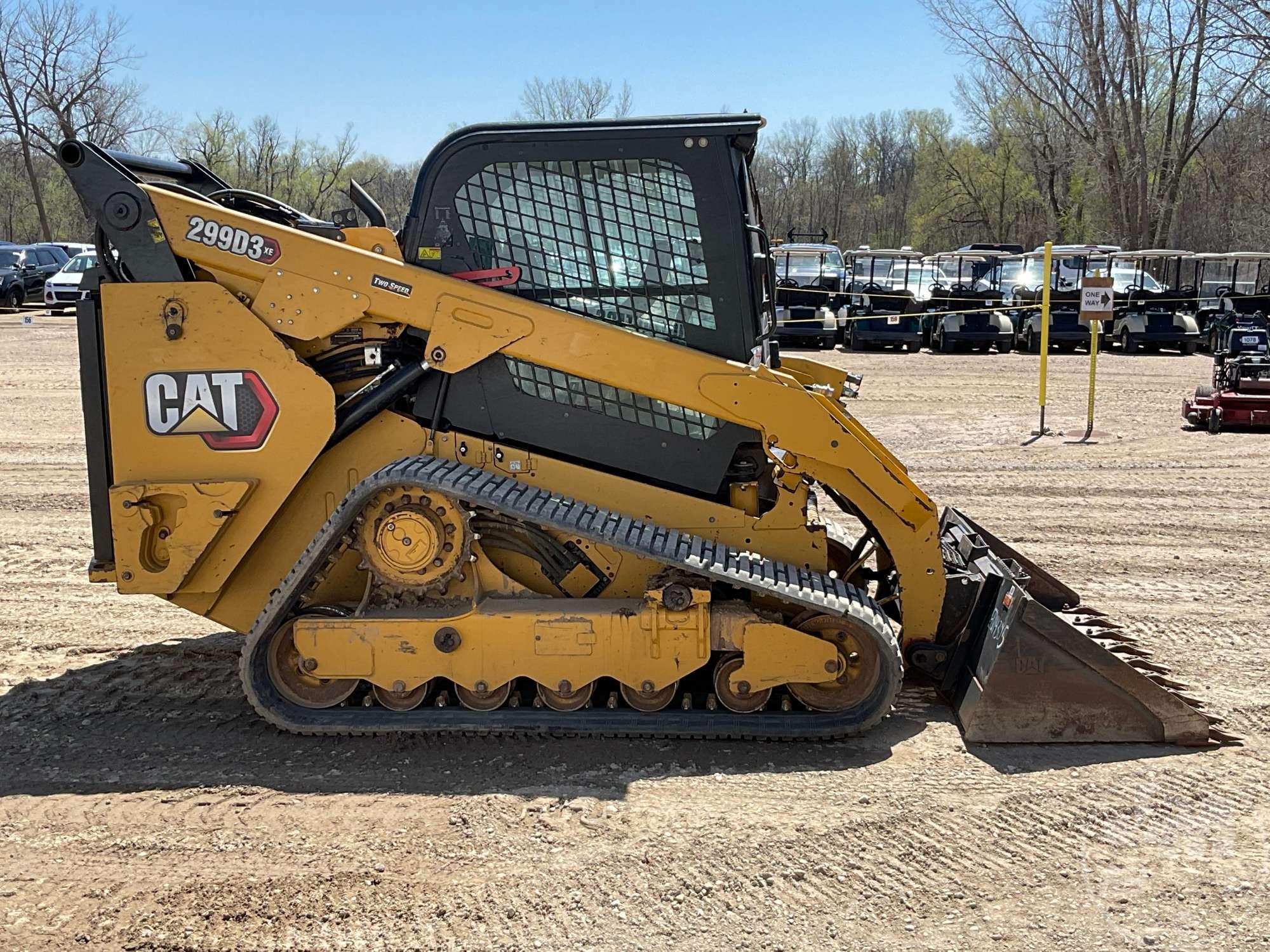 2020 CATERPILLAR 299D3 XE MULTI TERRAIN LOADER SN: BX901136