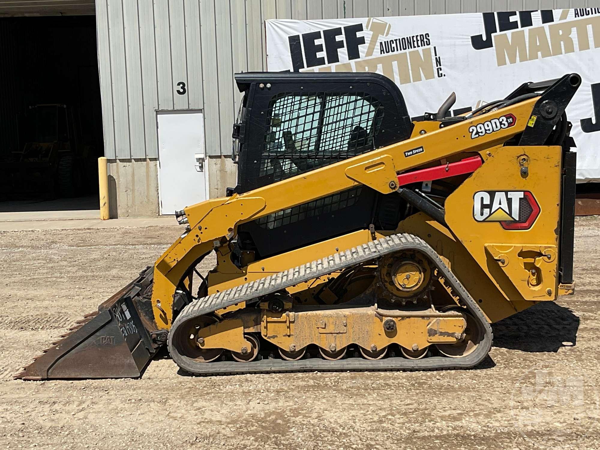 2020 CATERPILLAR 299D3 XE MULTI TERRAIN LOADER SN: BX901136