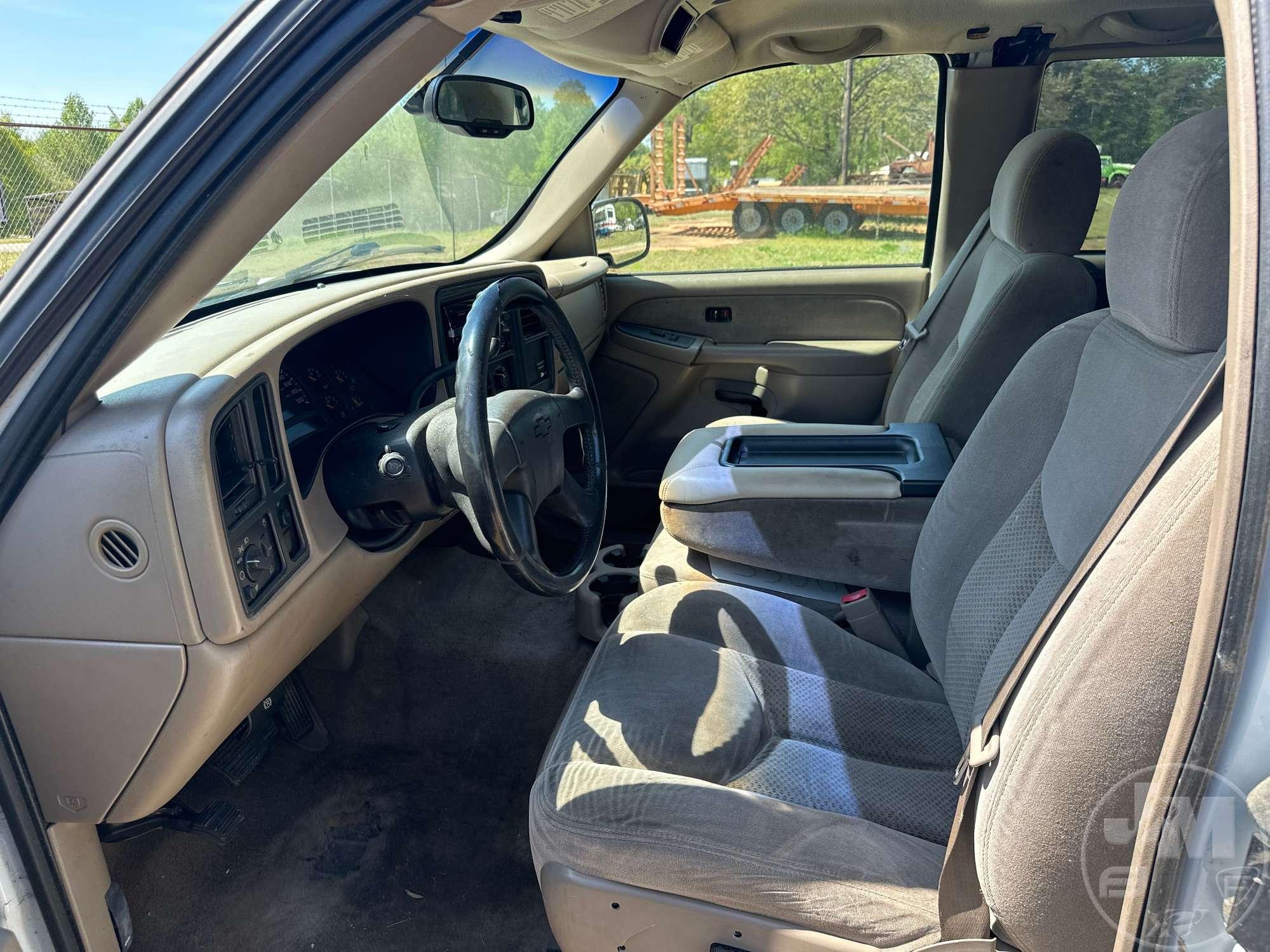 2003 CHEVROLET SILVERADO EXTENDED CAB 4X2 PICKUP VIN: 2GCEC19VX31356661