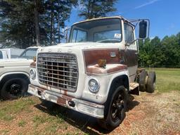 1976 FORD S CAB & CHASSIS VIN: N76EVB63901