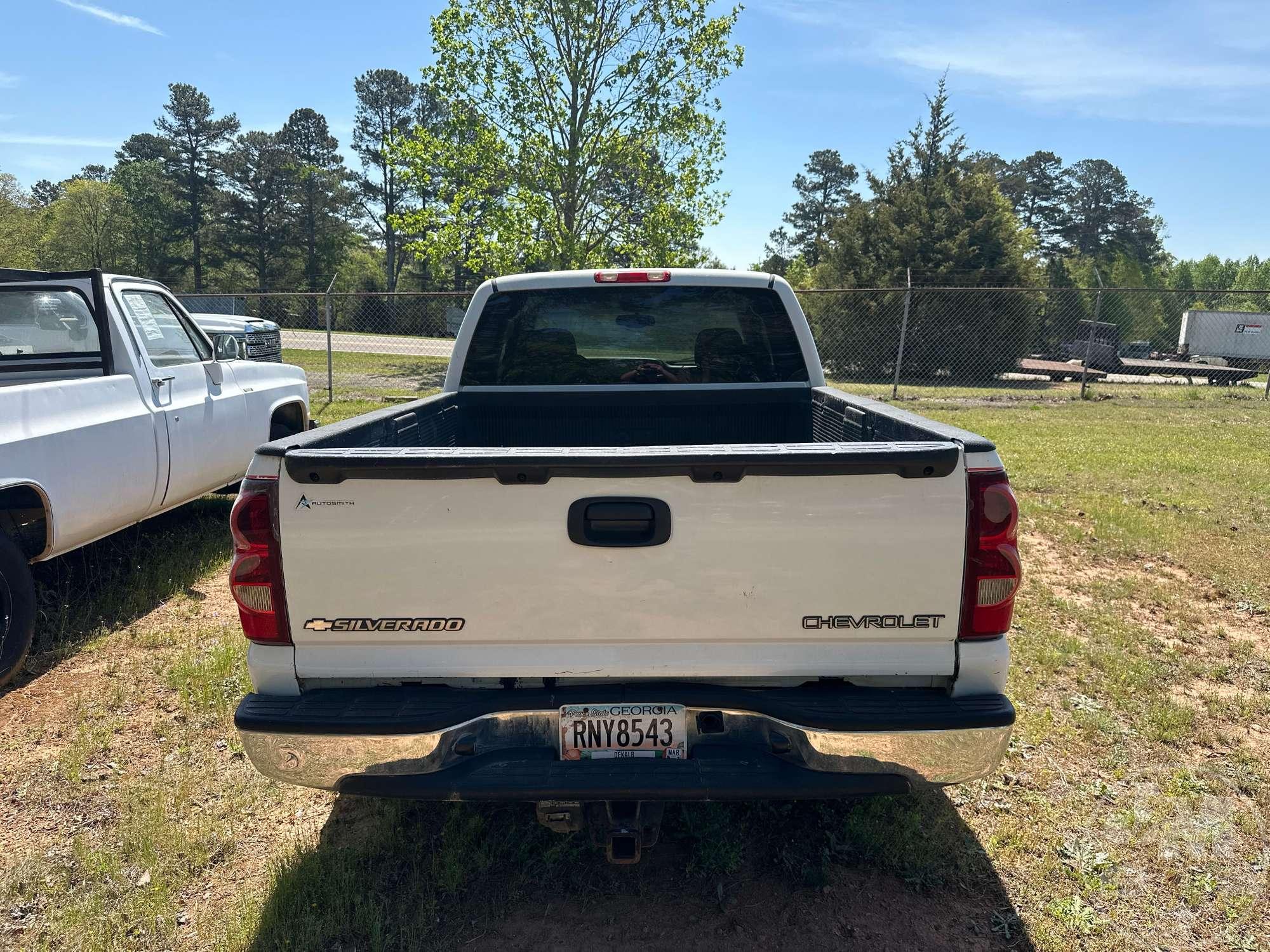 2003 CHEVROLET SILVERADO EXTENDED CAB 4X2 PICKUP VIN: 2GCEC19VX31356661