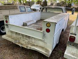1985 CHEVROLET C/K PICKUP S/A UTILITY TRUCK VIN: 1GBJC34M3FS162121