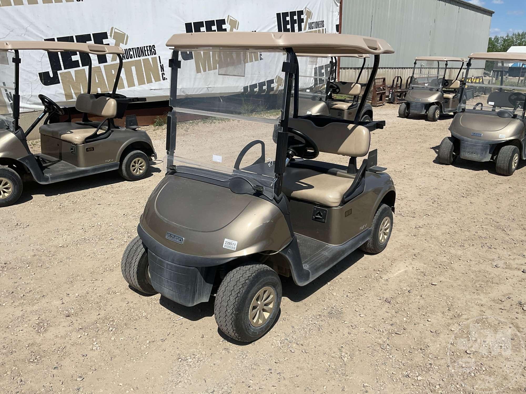 2021 EZ GO RXV GOLF CART 5607181