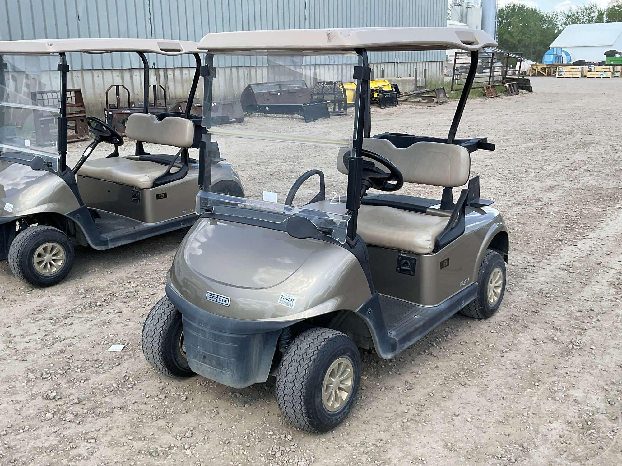 2021 EZ GO RXV GOLF CART 5607193