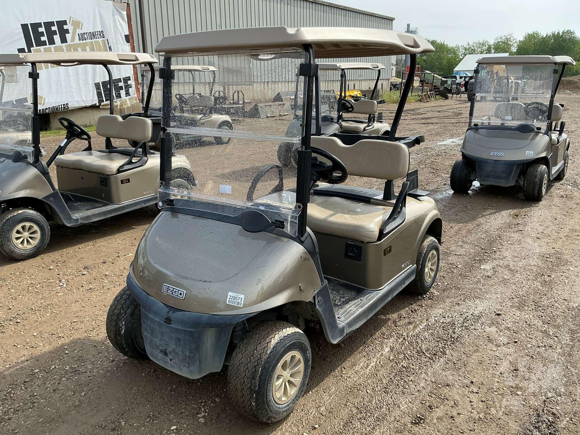 2021 EZ GO RXV GOLF CART 5607209