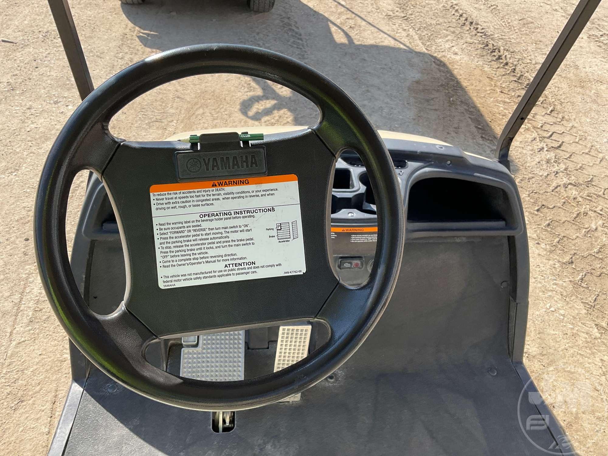 2015 YAMAHA YDRAX5 GOLF CART JW8-514414