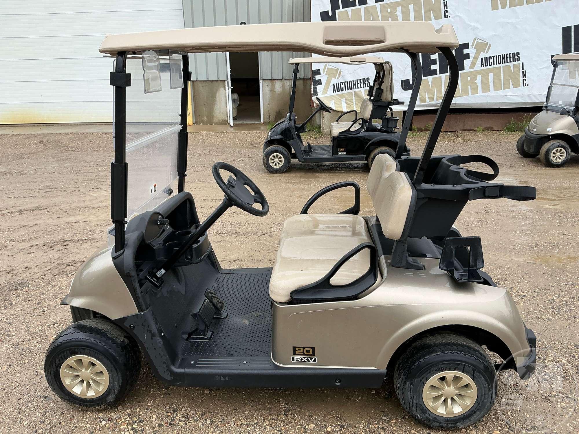 2019 EZ GO RXV GOLF CART 5506020