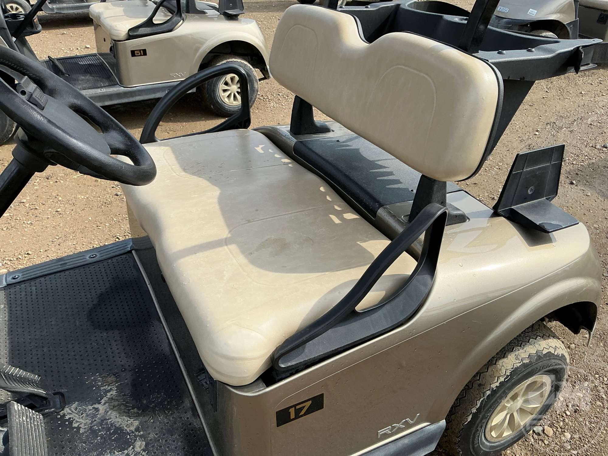 2021 EZ GO RXV GOLF CART 5607209