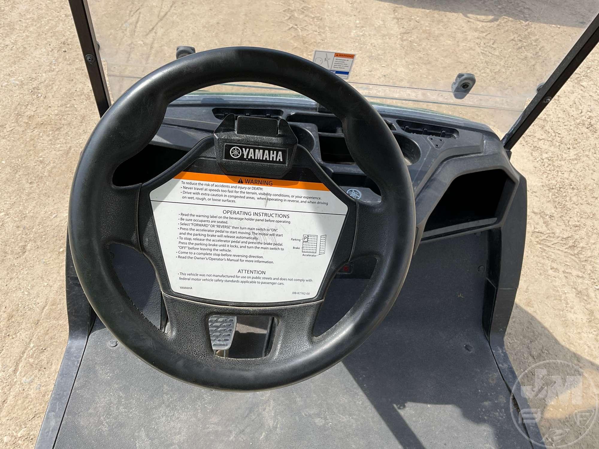 2020 YAMAHA YDR2A20 EFI GOLF CART J0B-302527