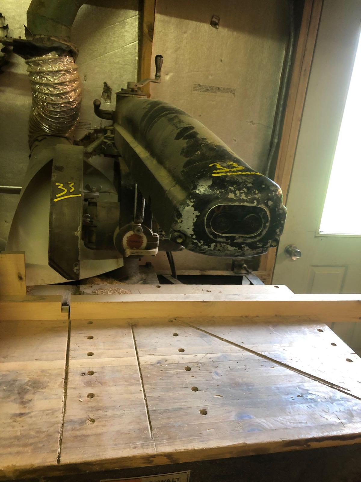 Dewalt Radial armsaw